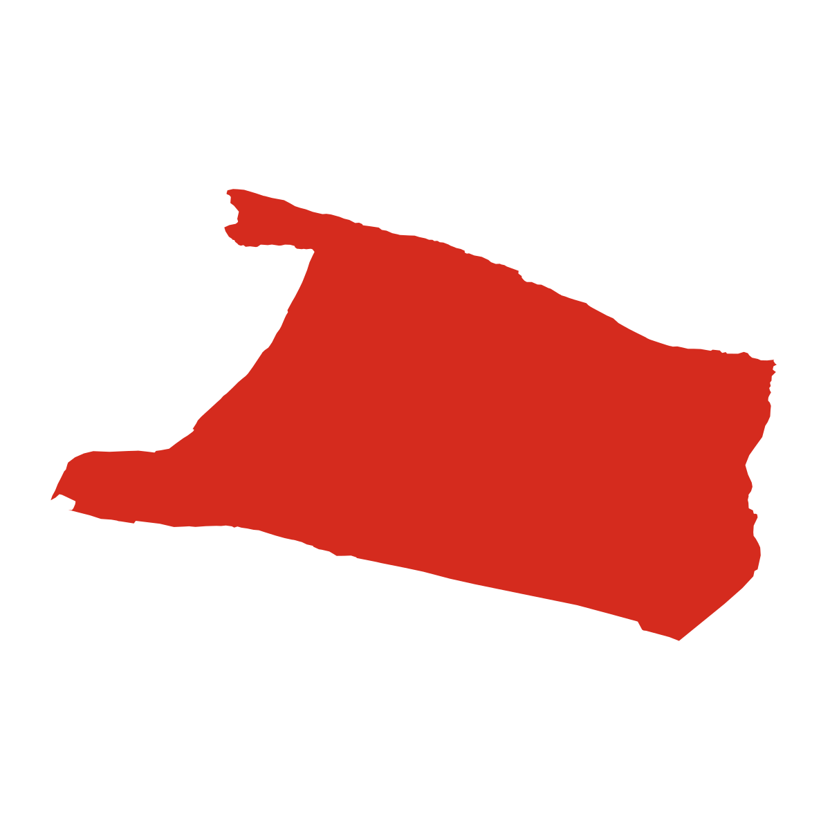 Rovensko boundary map