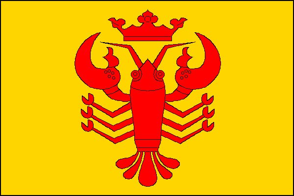 Flag of Rovensko, Olomouc Region
