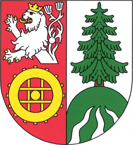 Coat of arms of Rovná, Karlovy Vary Region