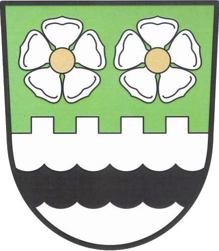 Coat of arms of Rožnov, Hradec Králové Region