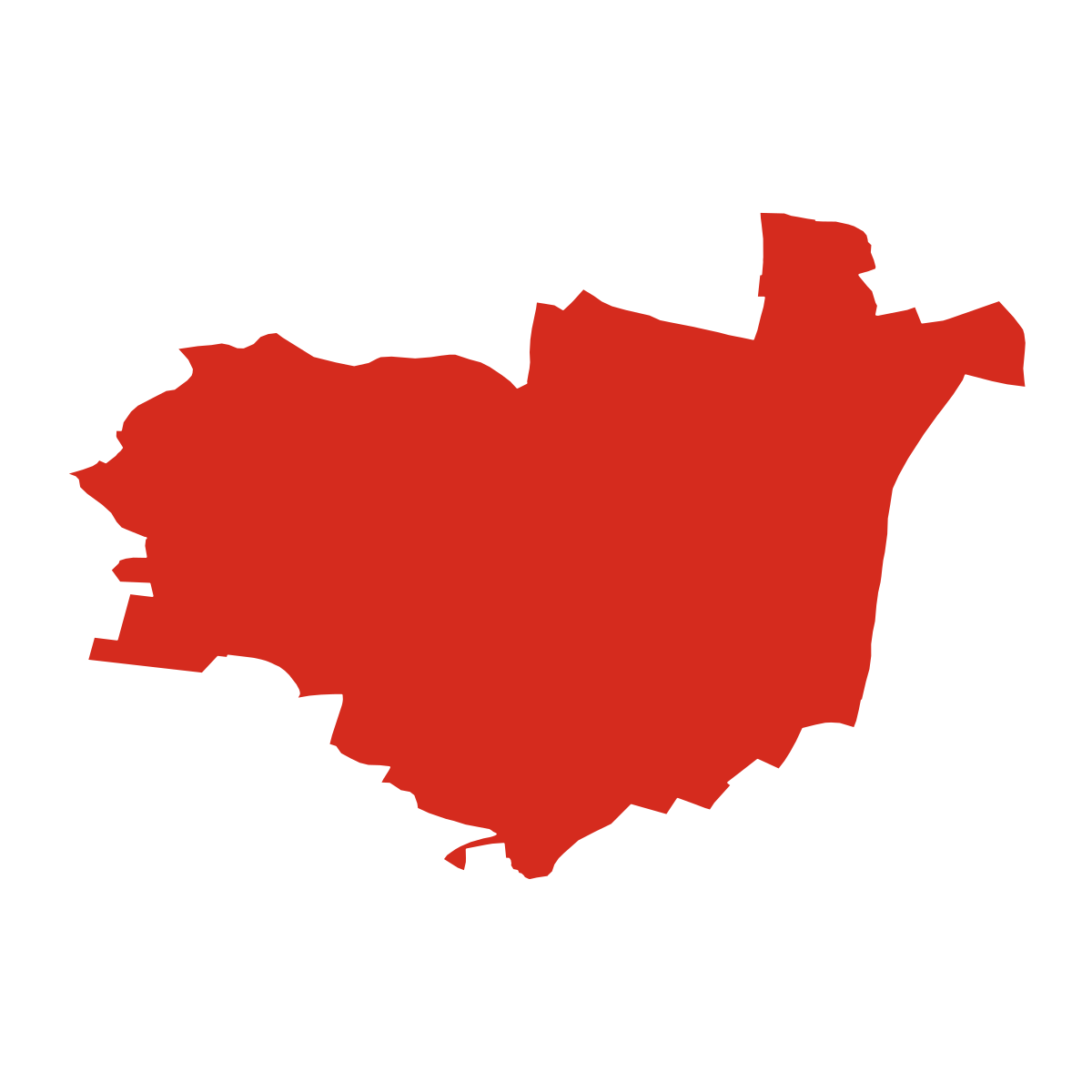 Rožnov boundary map