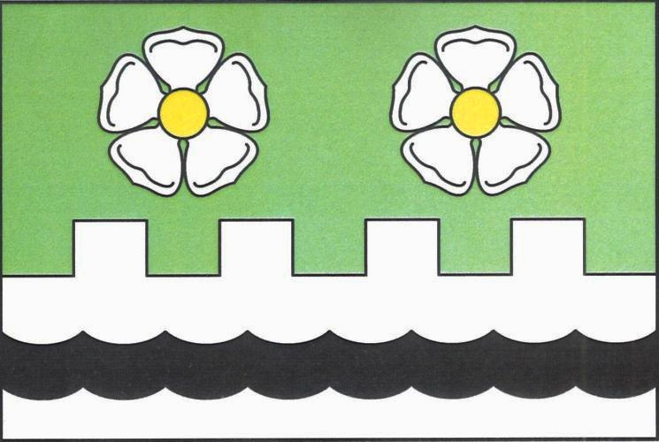Flag of Rožnov, Hradec Králové Region