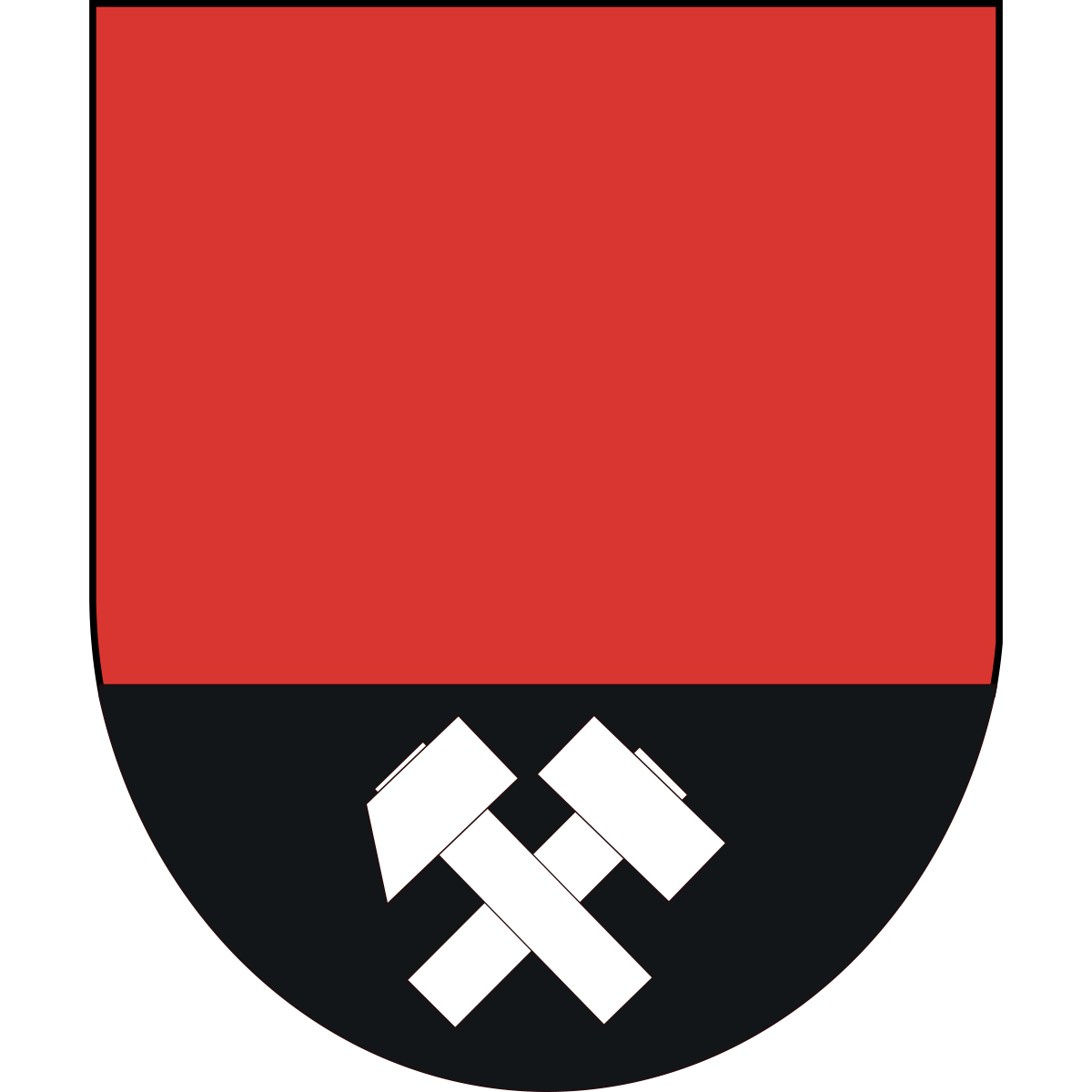 Coat of arms of Ruda, Central Bohemian Region