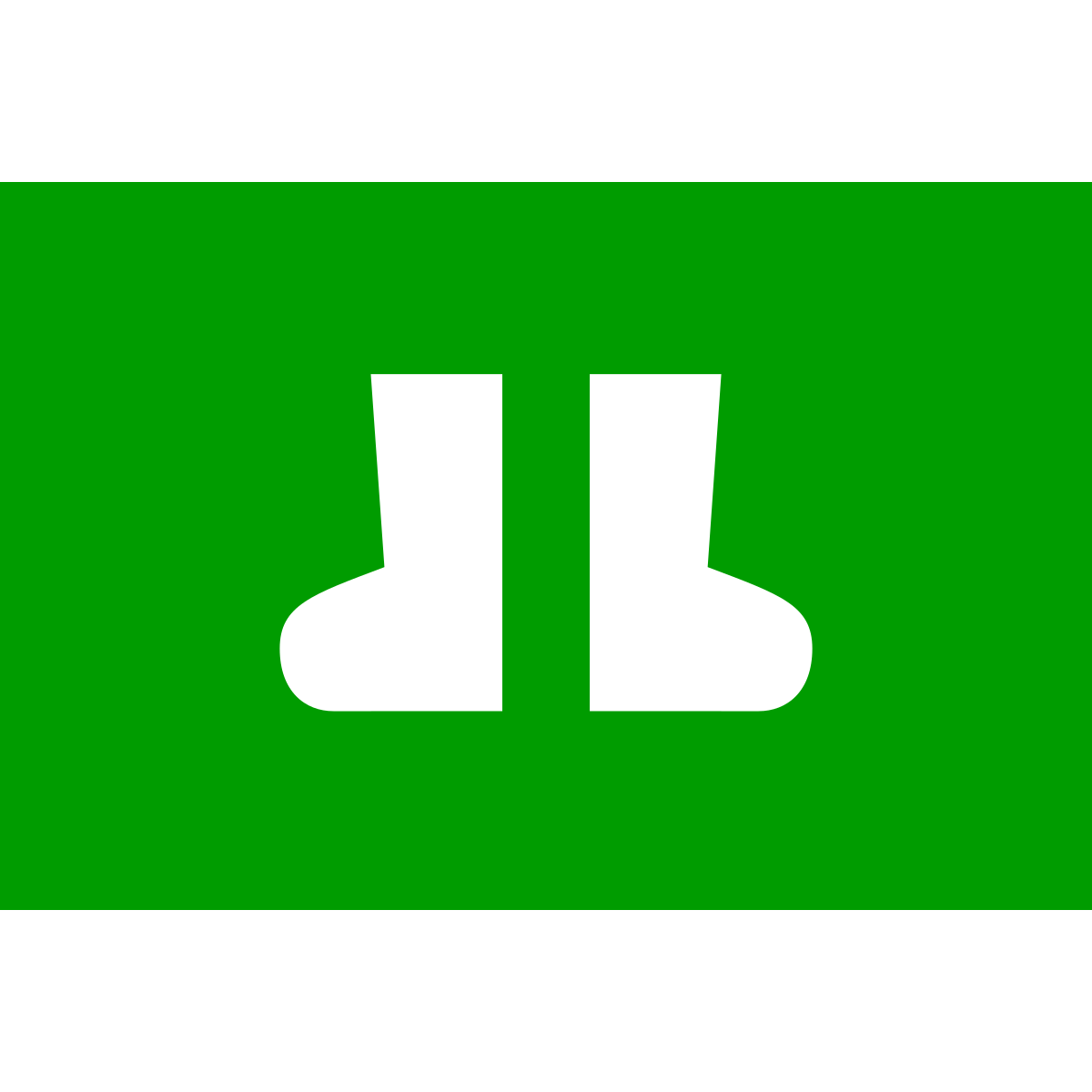 Flag of Rudolfova pila, Plzeň Region