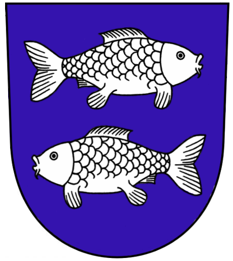Coat of arms of Rybné, Vysočina Region