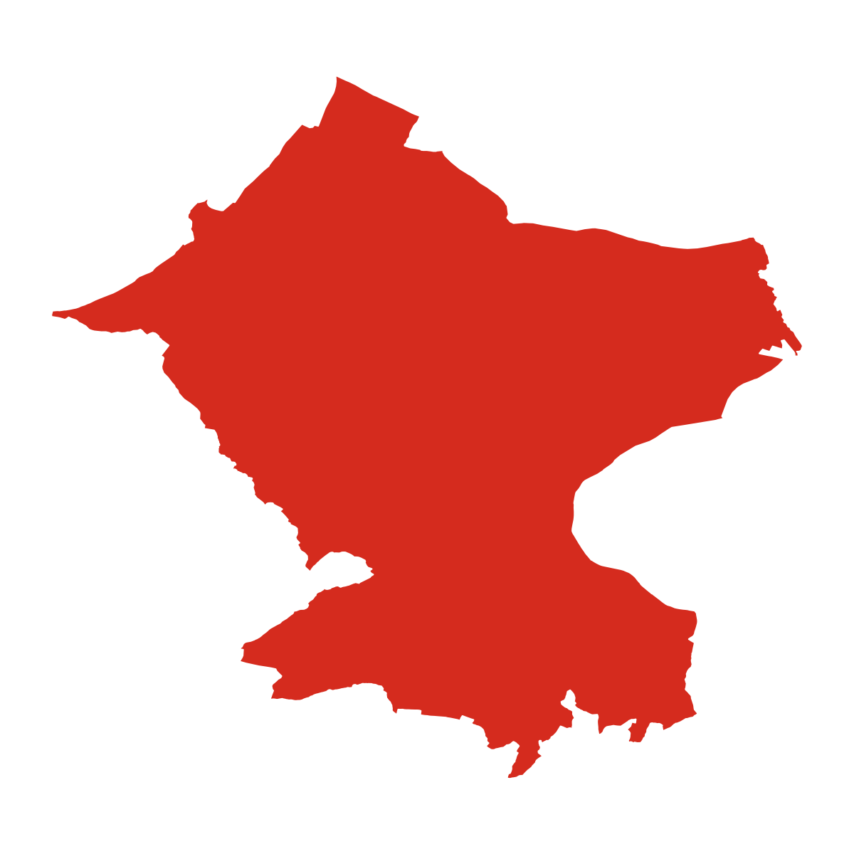 Rýmařov boundary map