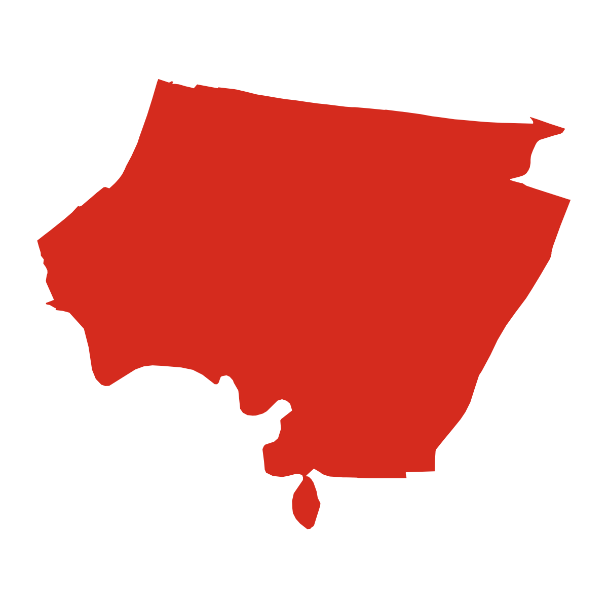 Šakvice boundary map