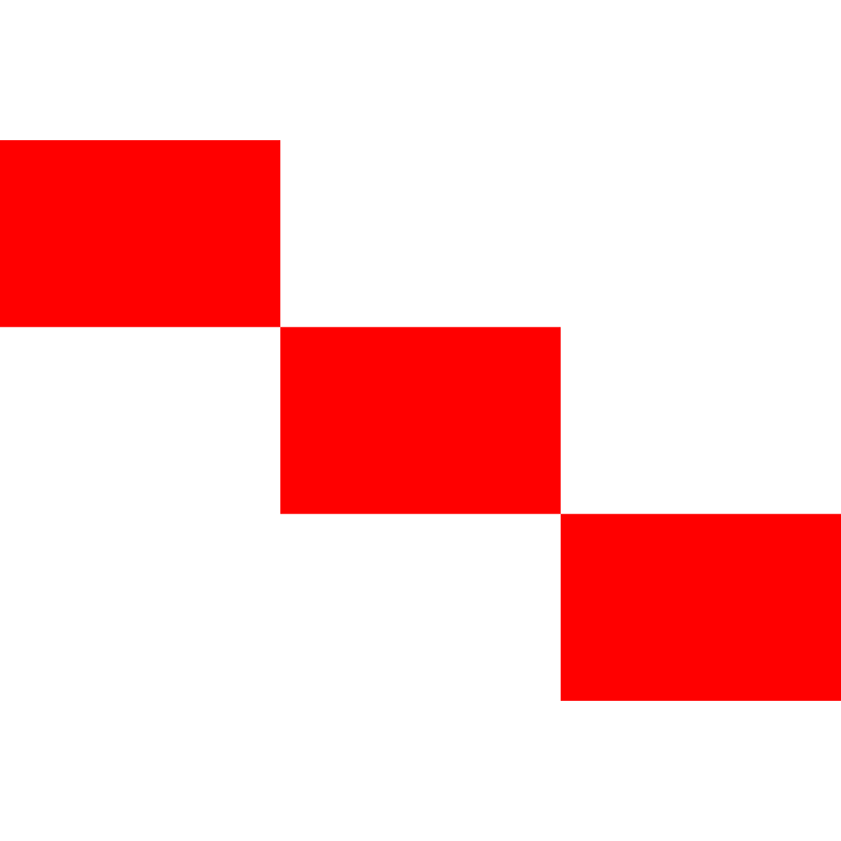 Flag of Šakvice, South Moravian Region