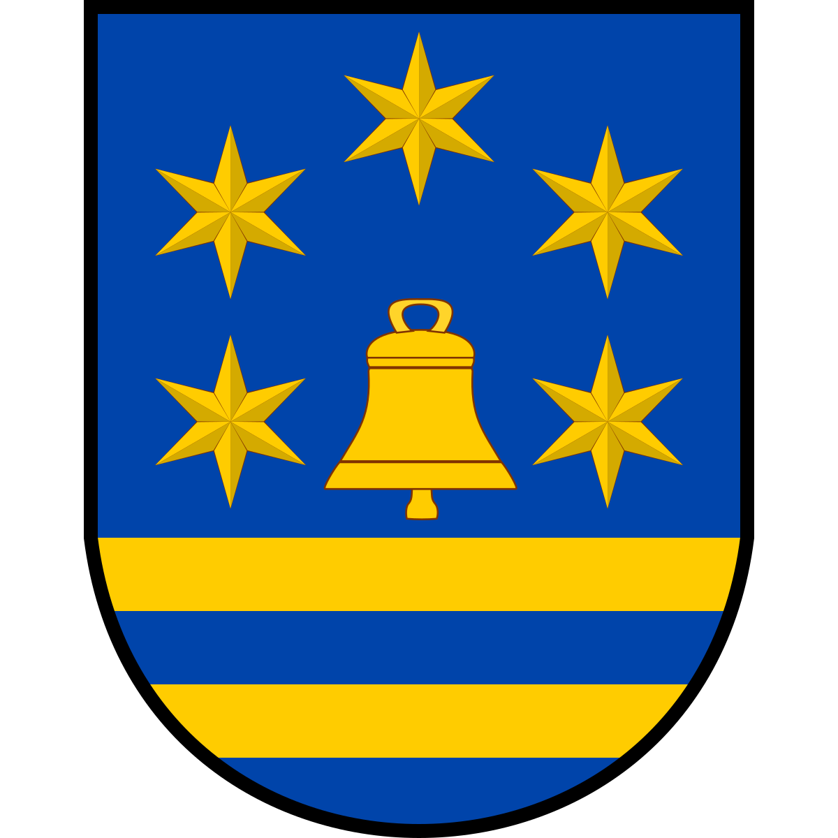 Coat of arms of Šaplava, Hradec Králové Region