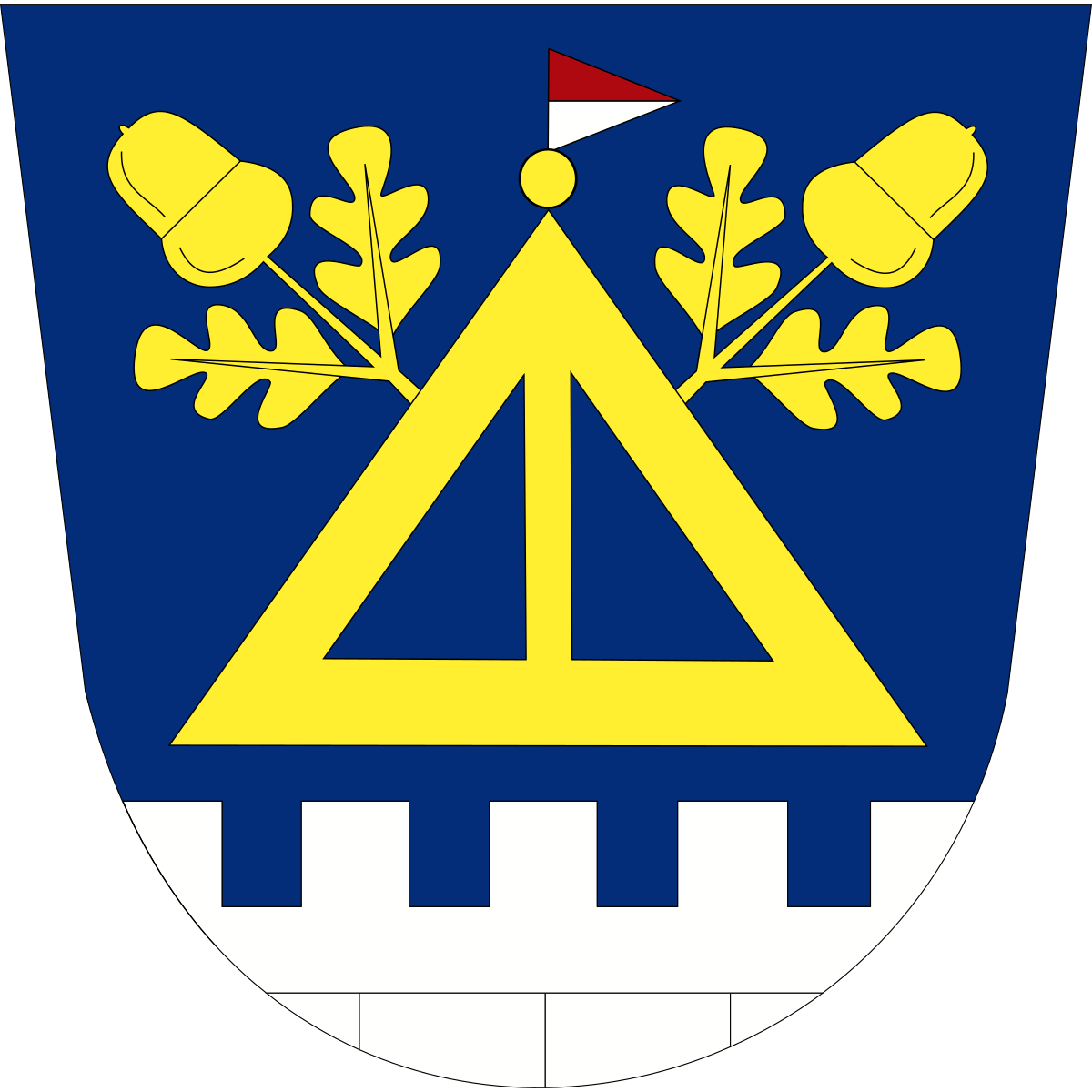 Coat of arms of Šarovy, Zlín Region