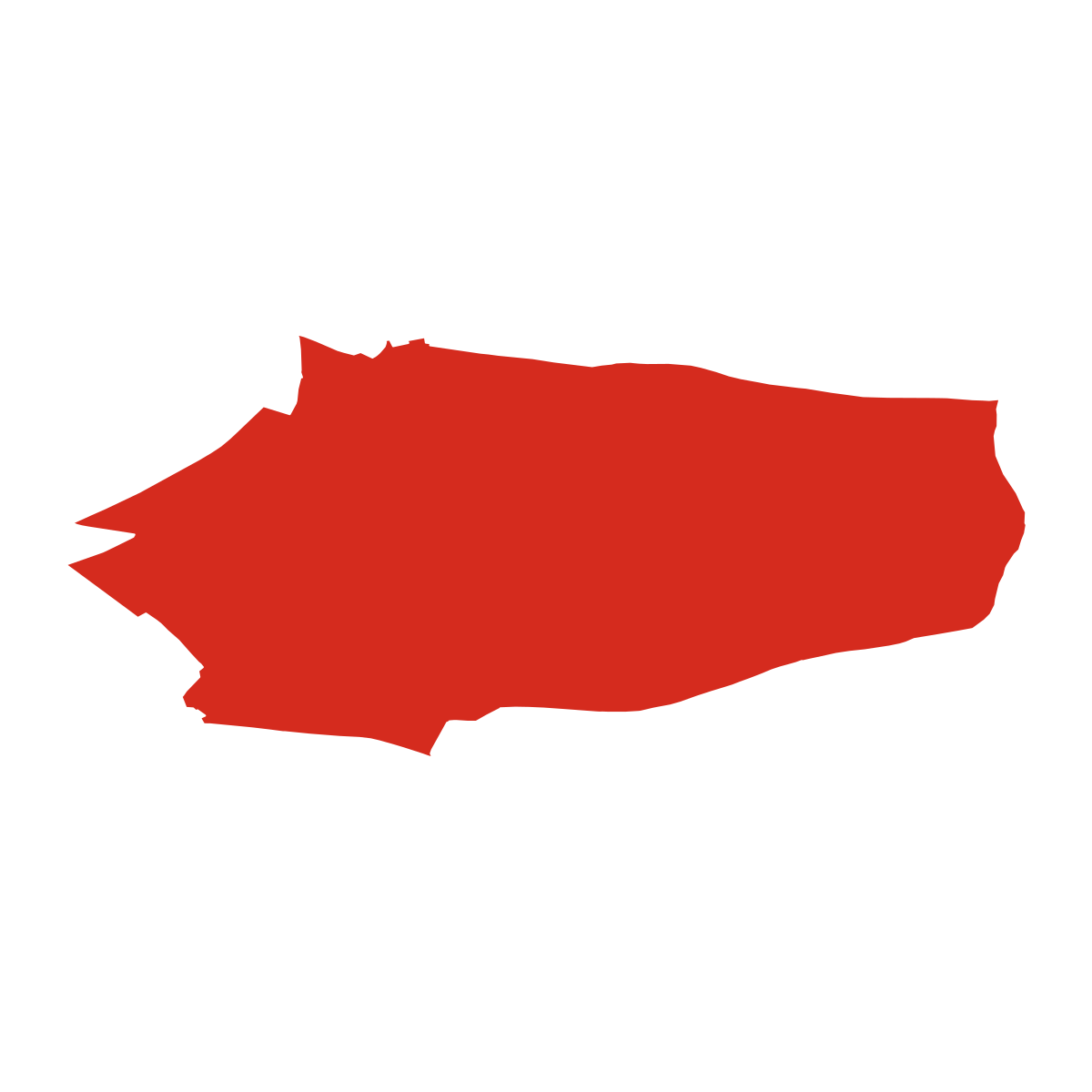 Sázava boundary map