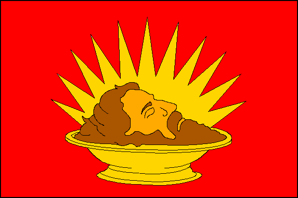 Flag of Sázava, Central Bohemian Region
