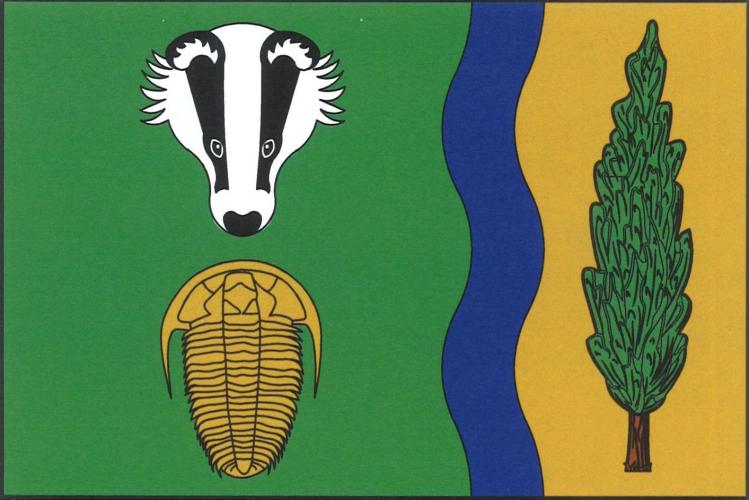 Flag of Sebečice, Plzeň Region