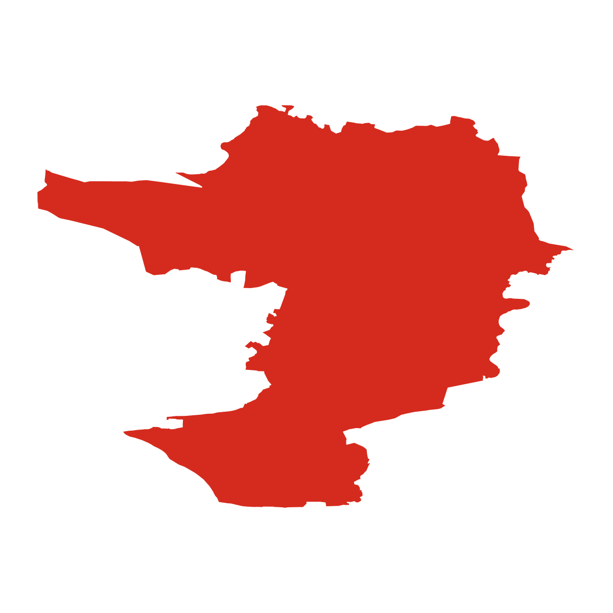 Sedlo boundary map