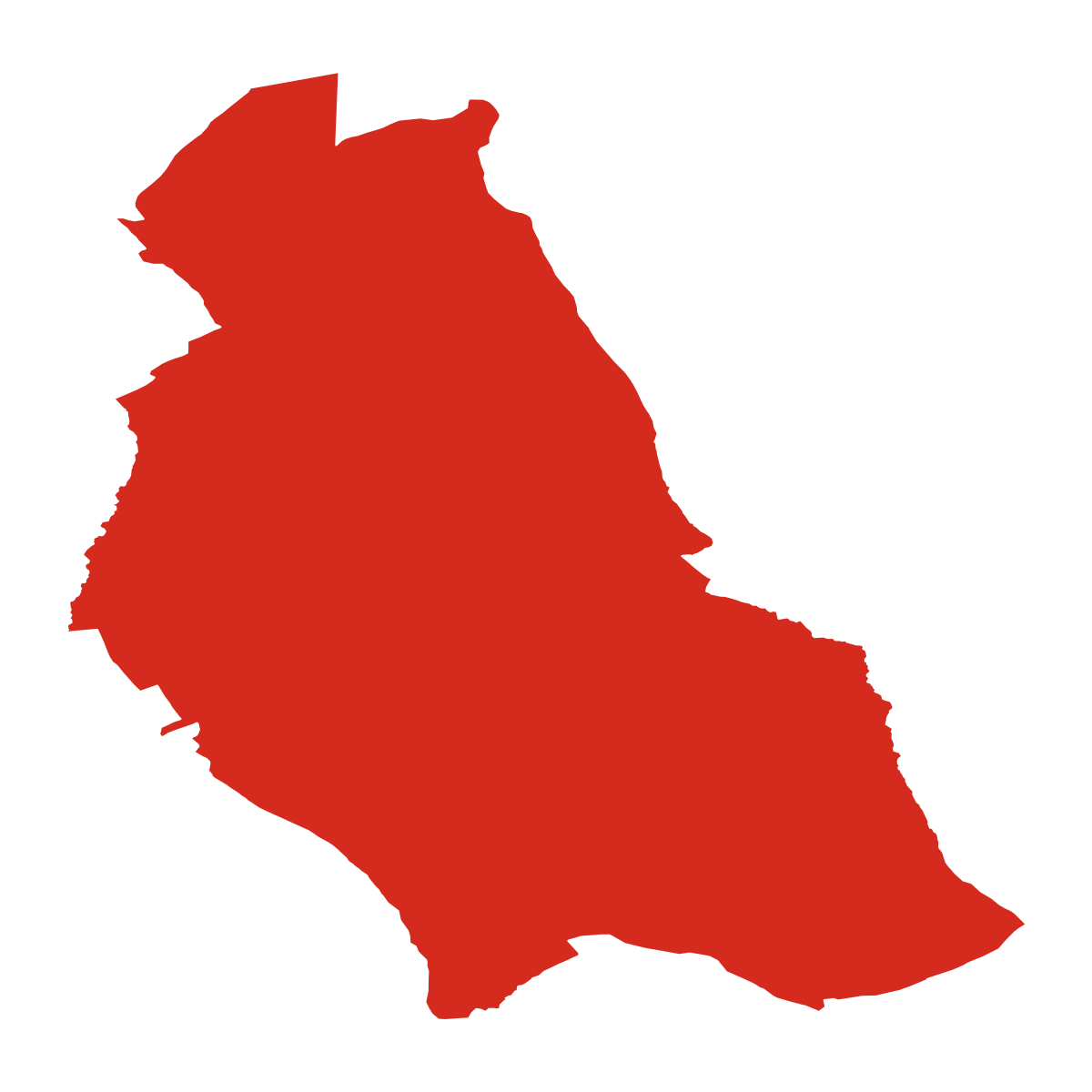 Sehradice boundary map