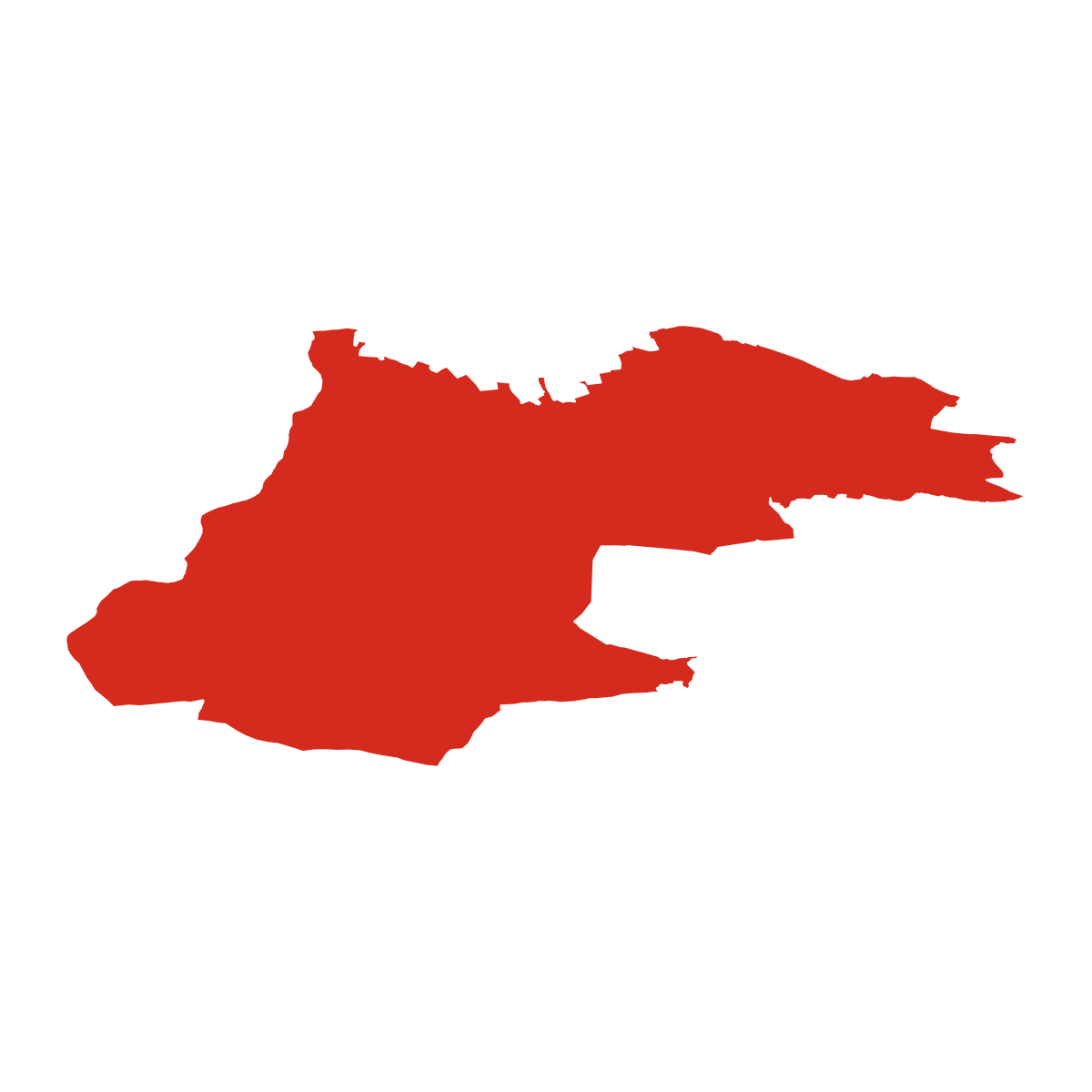 Sekerské Chalupy boundary map