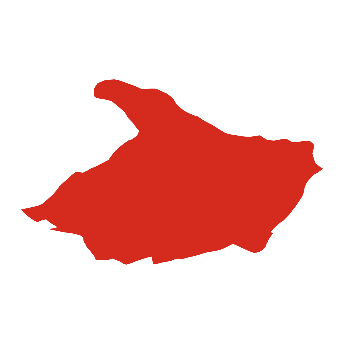 Sendraž boundary map
