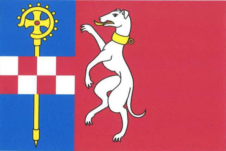 Flag of Senec, Plzeň Region