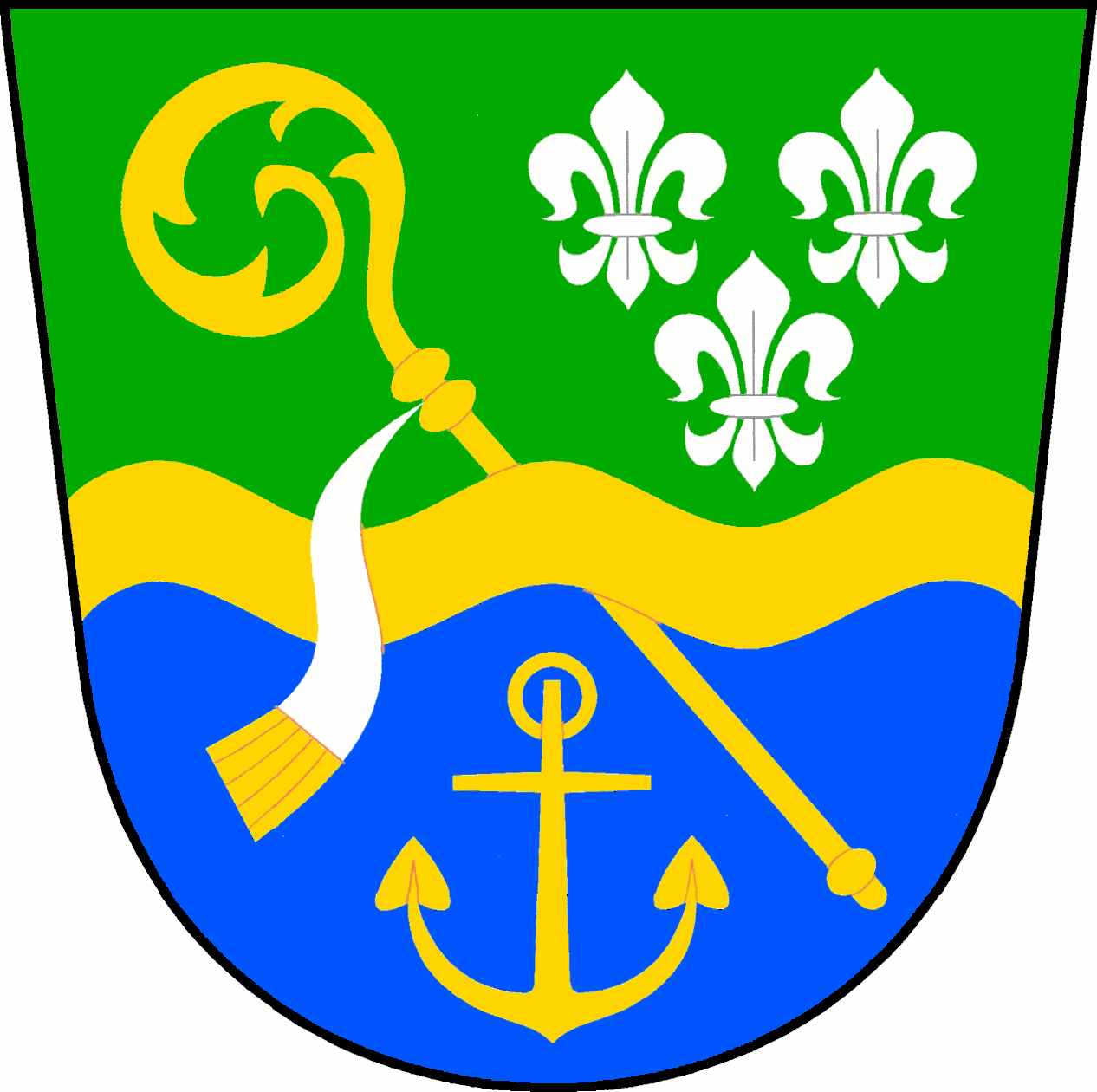 Coat of arms of Senešnice, Central Bohemian Region
