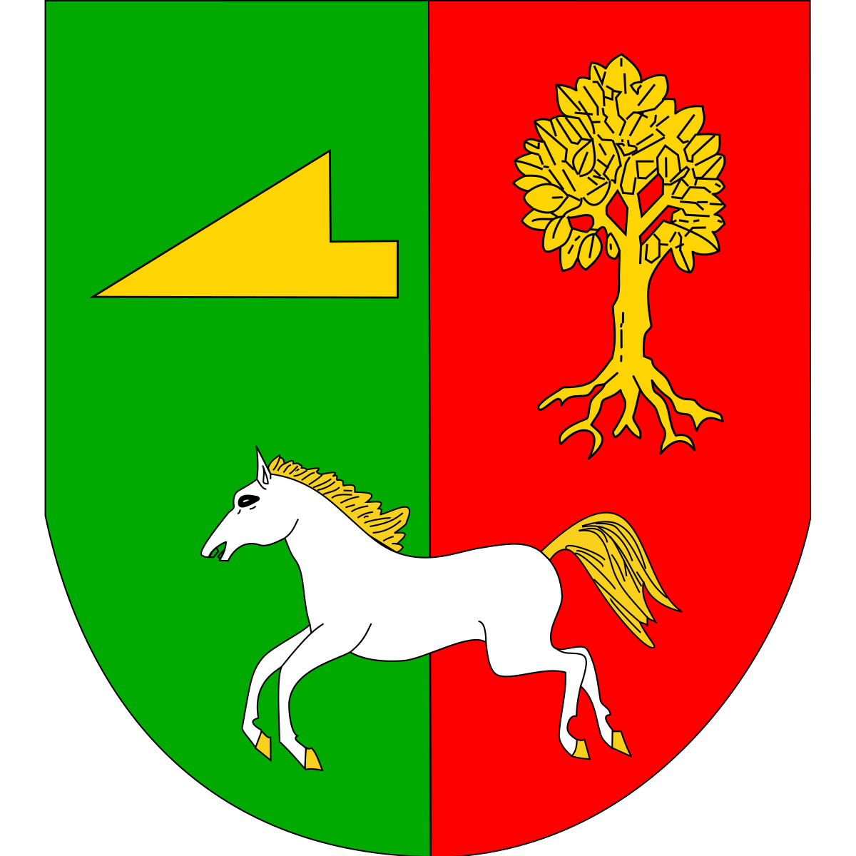 Coat of arms of Seninka, Zlín Region