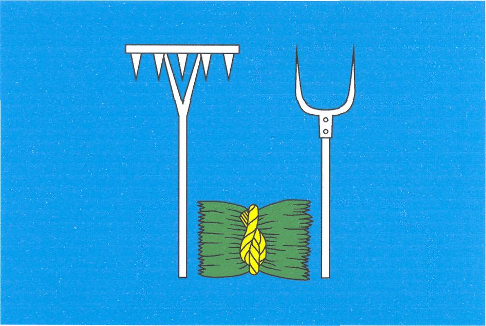 Flag of Senomaty, Central Bohemian Region