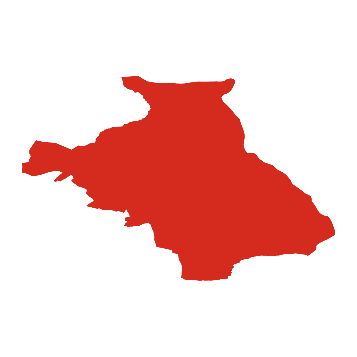 Šetějovice boundary map