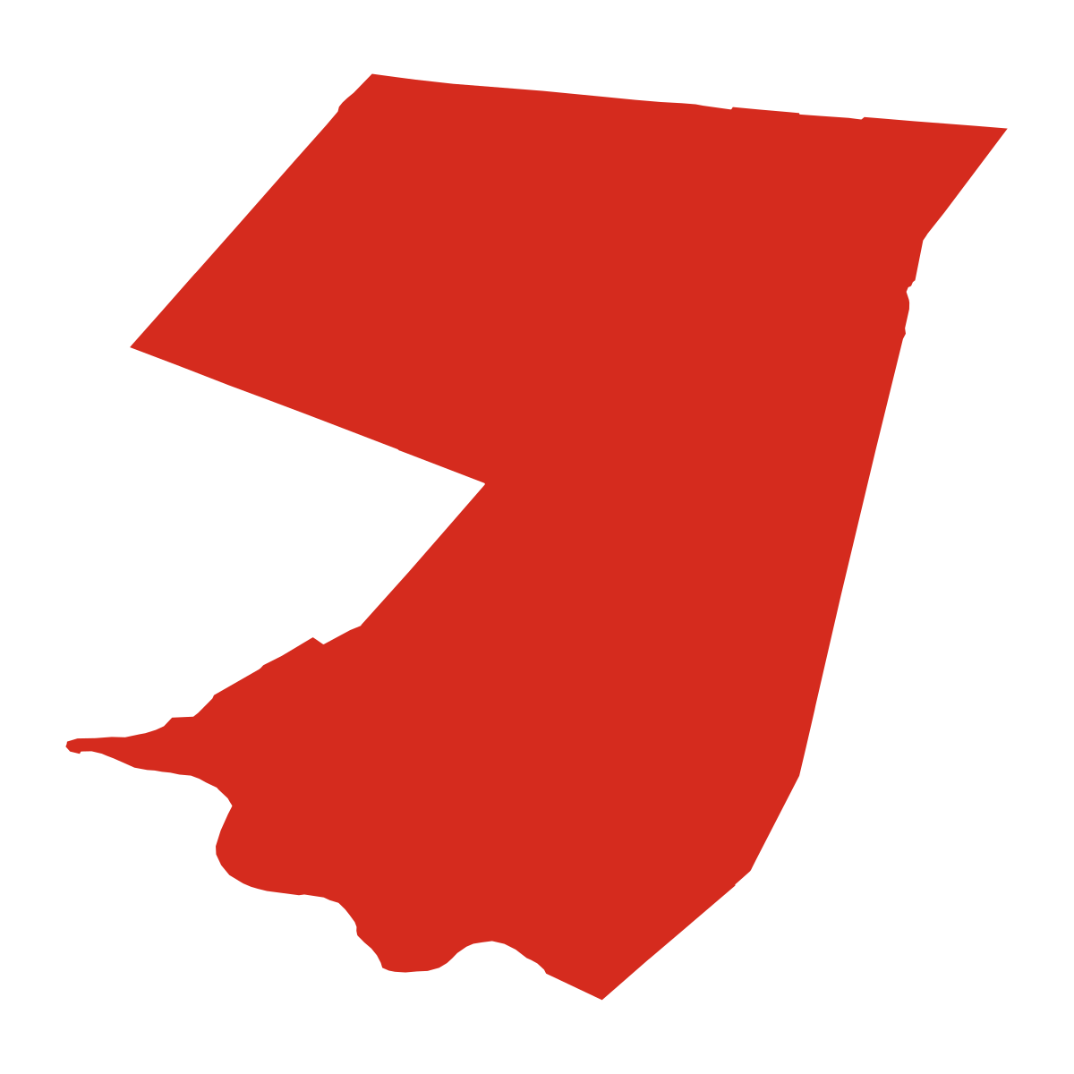 Sídliště Formoza boundary map