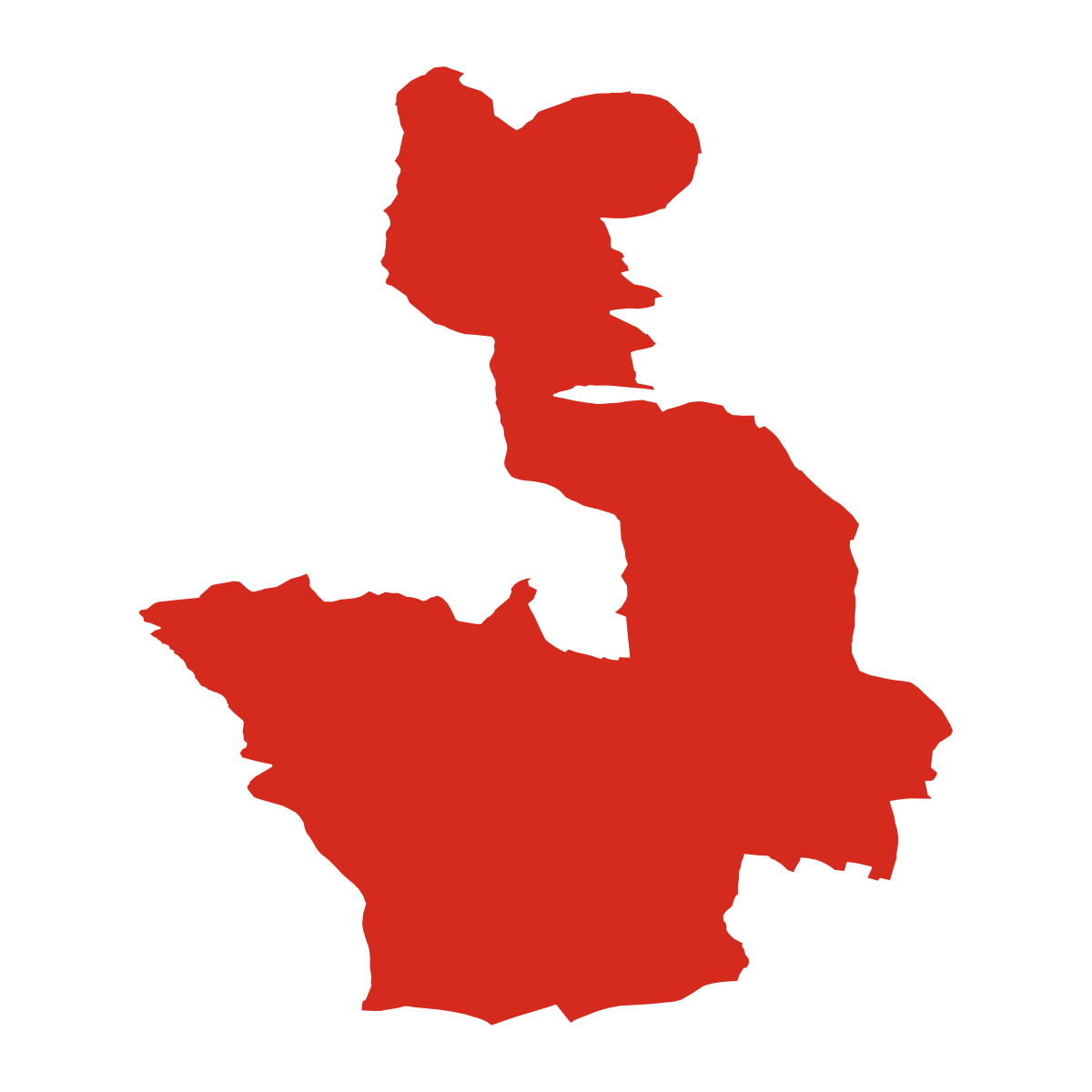 Skalice boundary map