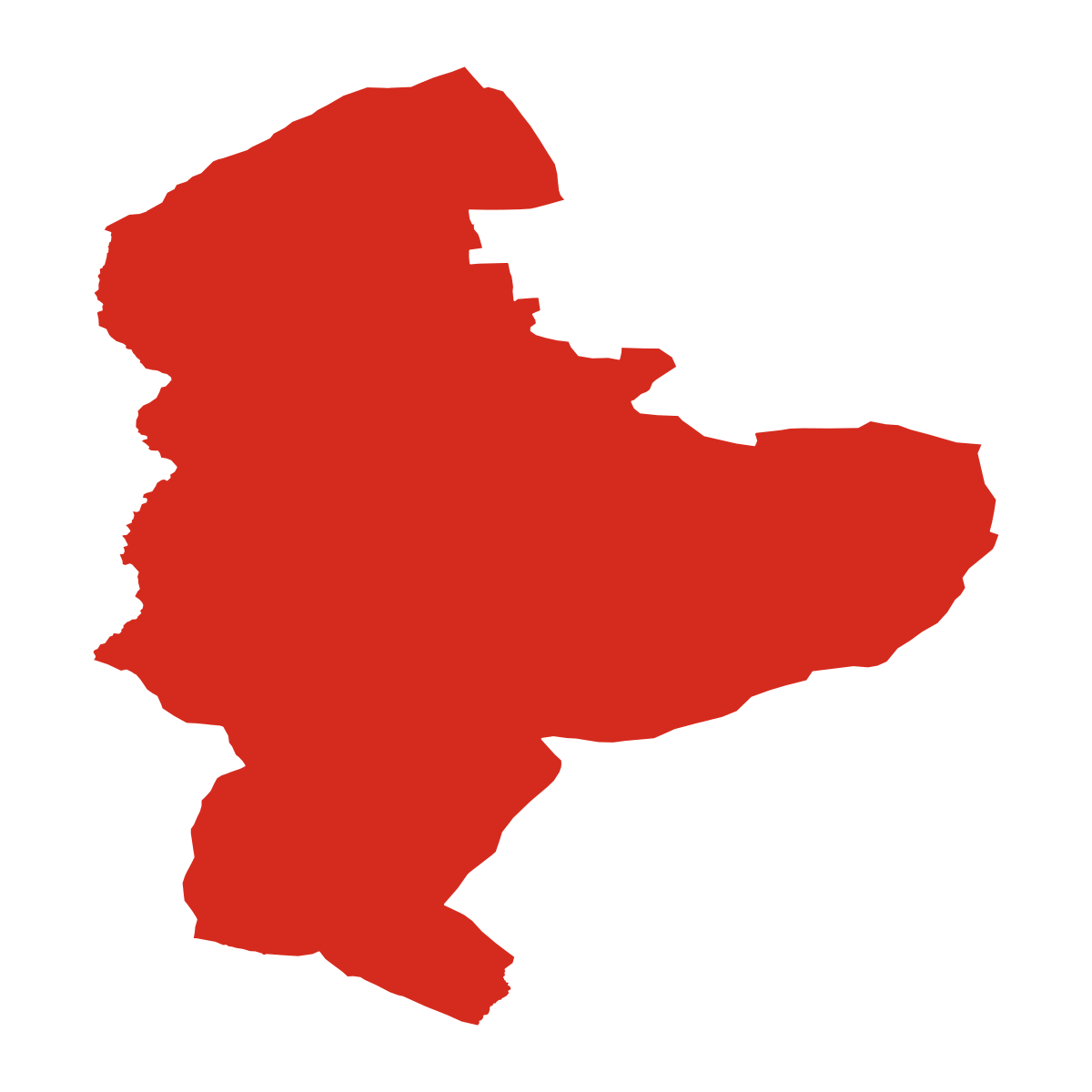 Skalsko boundary map