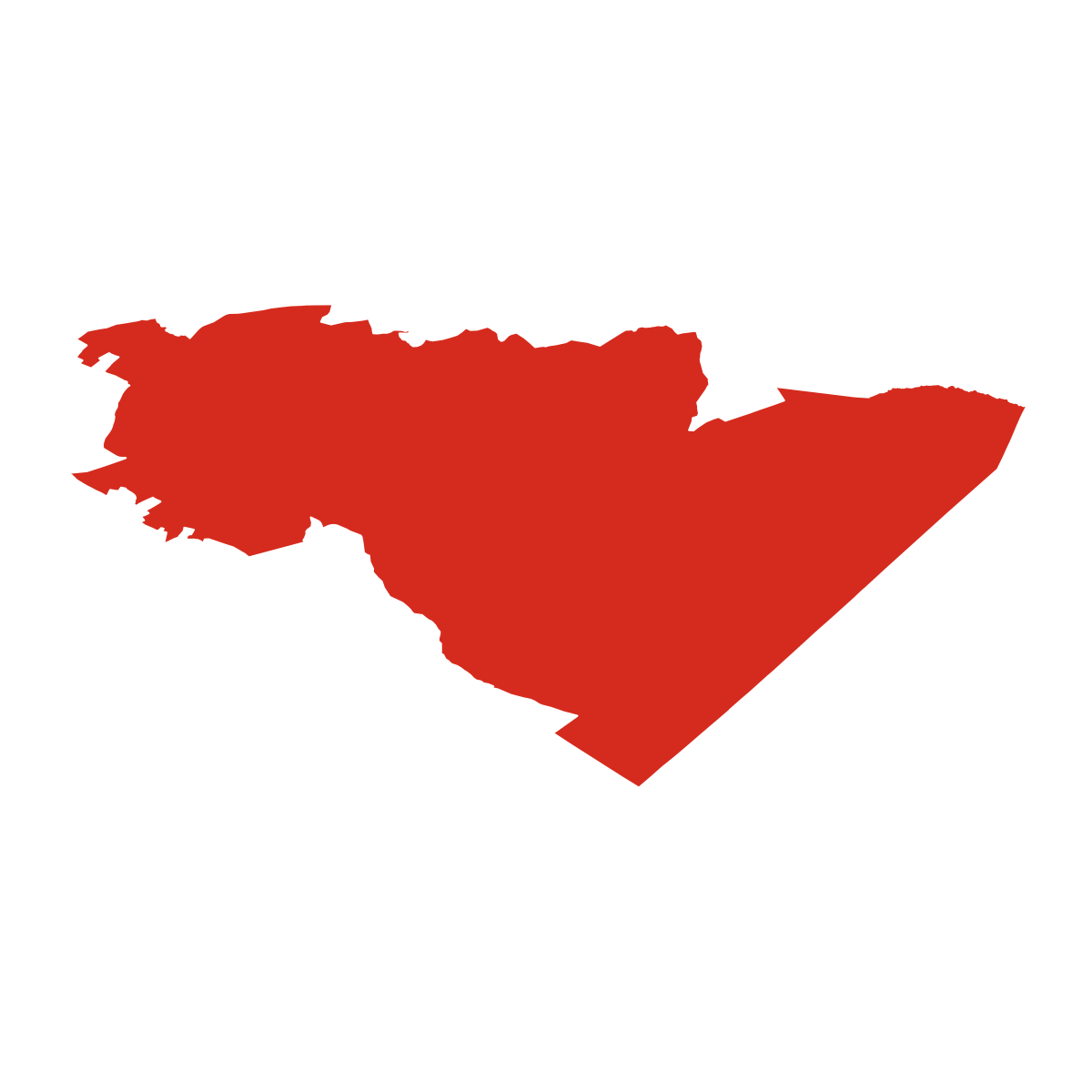 Sklená Huť boundary map