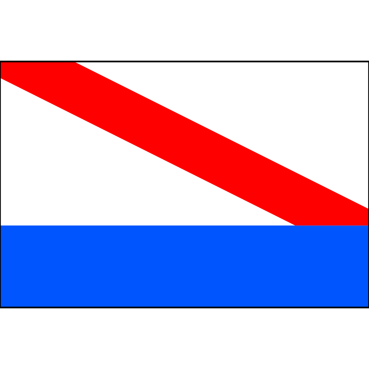 Flag of Skochovice, Central Bohemian Region