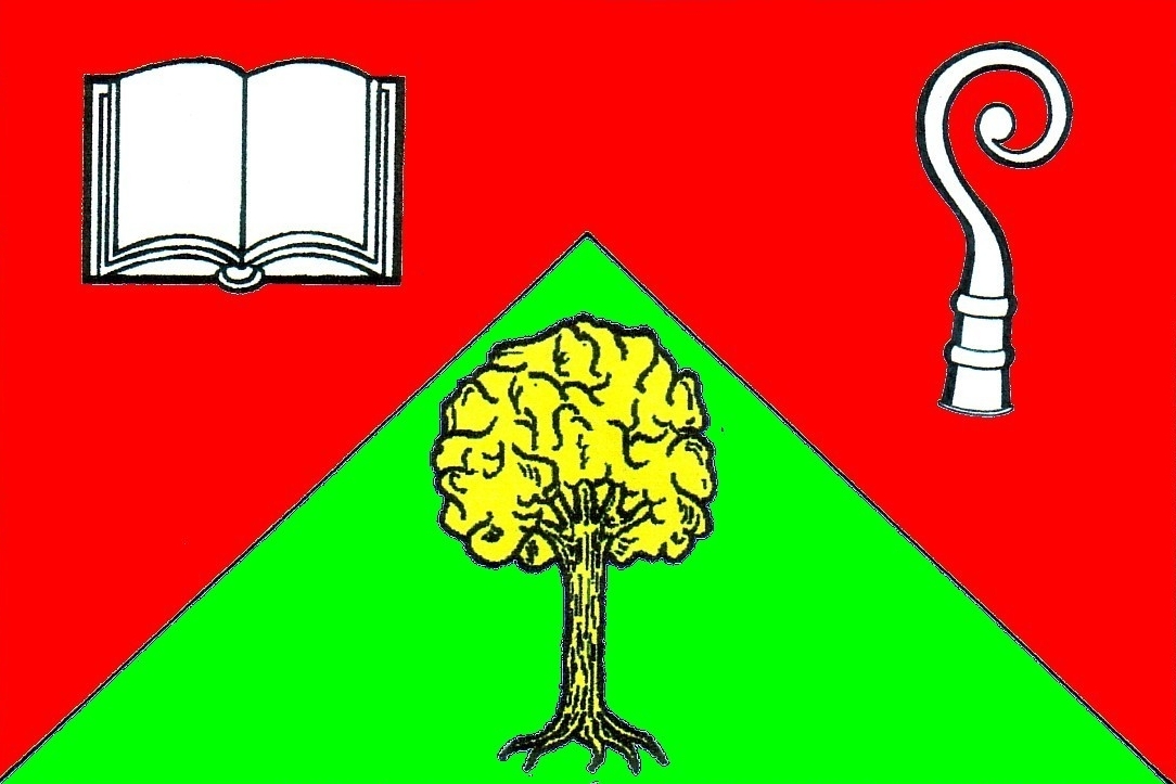 Flag of Skryje, South Moravian Region