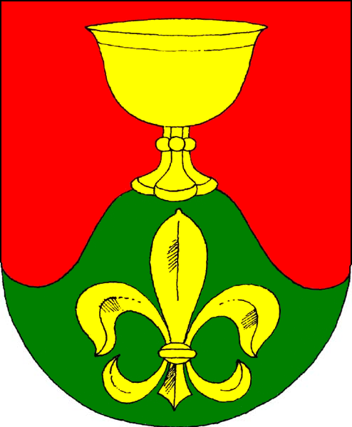Coat of arms of Slabčice, South Bohemian Region