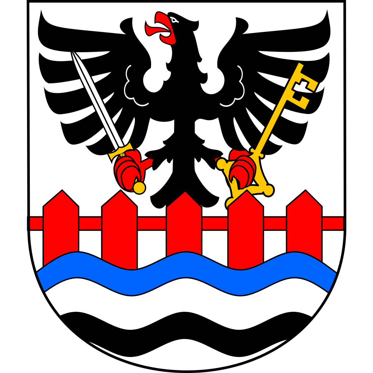 Coat of arms of Slatina, Pardubice Region