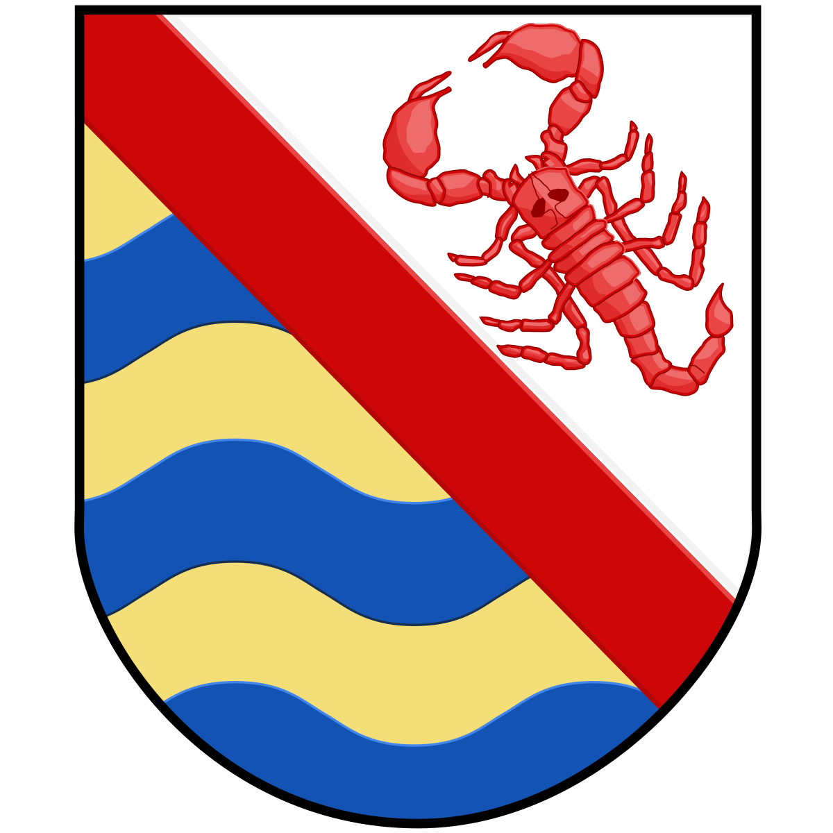 Coat of arms of Slatinice, Olomouc Region