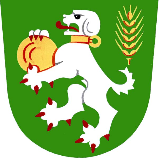 Coat of arms of Slopné, Zlín Region