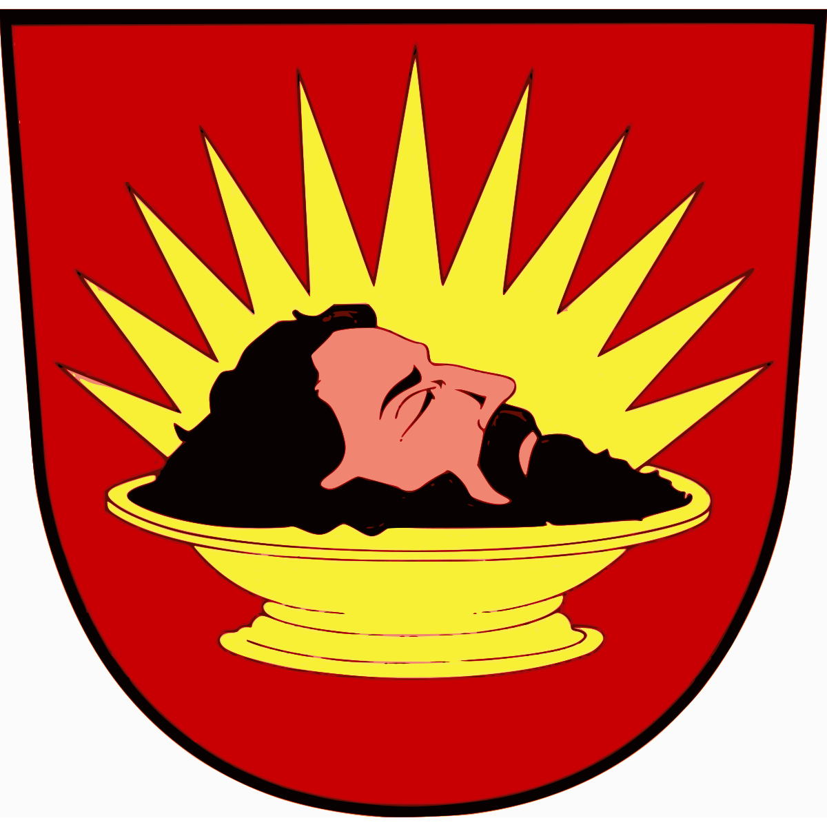 Coat of arms of Sloup, Central Bohemian Region
