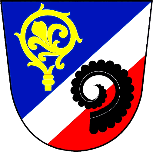 Coat of arms of Sluhy, Central Bohemian Region