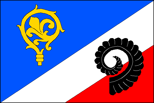 Flag of Sluhy, Central Bohemian Region