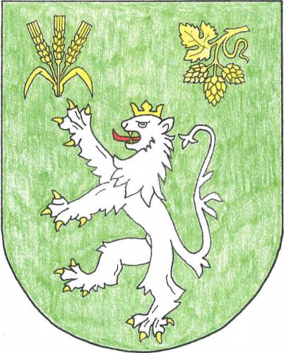 Coat of arms of Smilovice, Central Bohemian Region