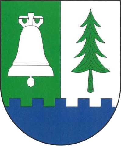 Coat of arms of Smrkový Týnec, Pardubice Region