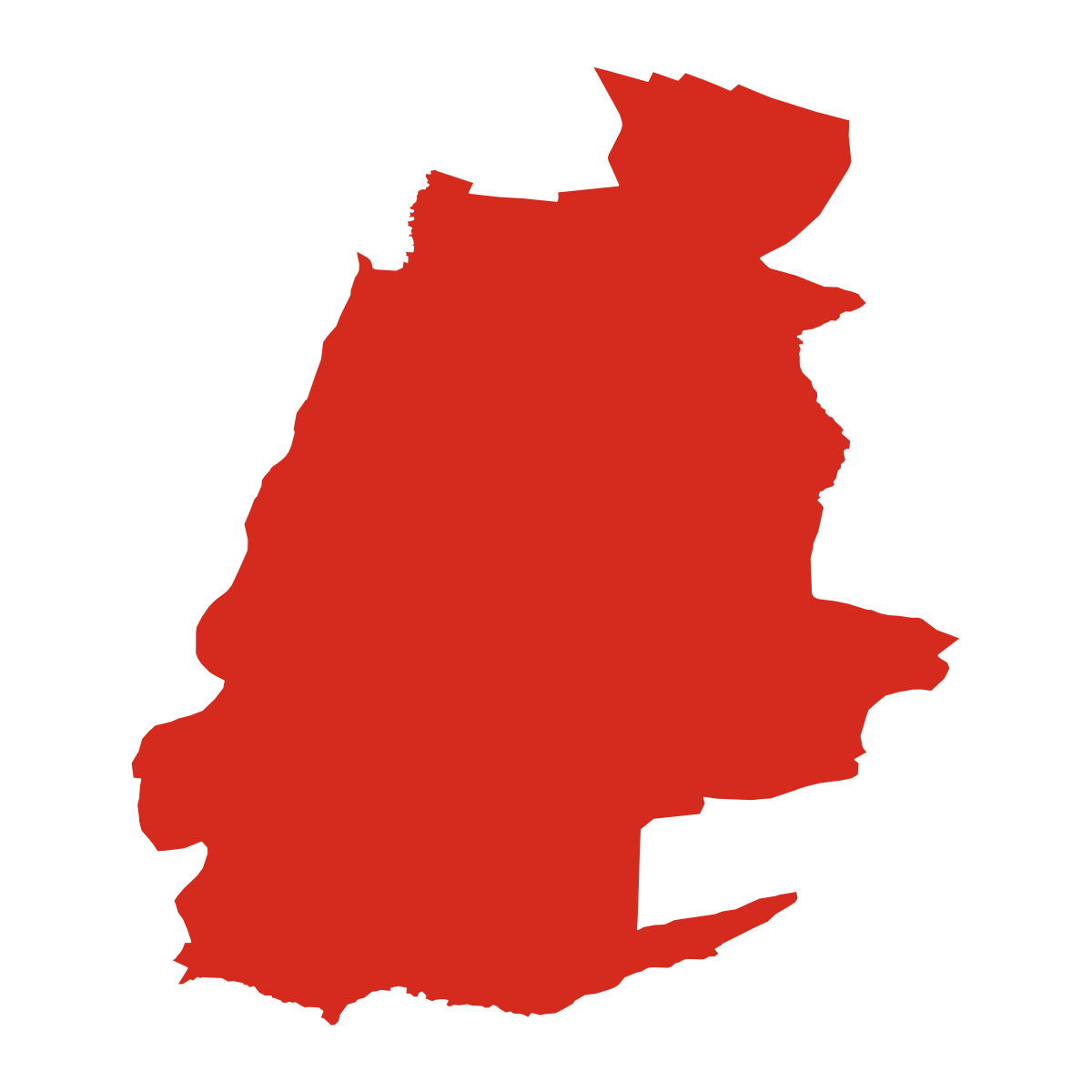 Smrkový Týnec boundary map