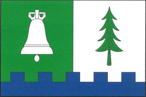 Flag of Smrkový Týnec, Pardubice Region