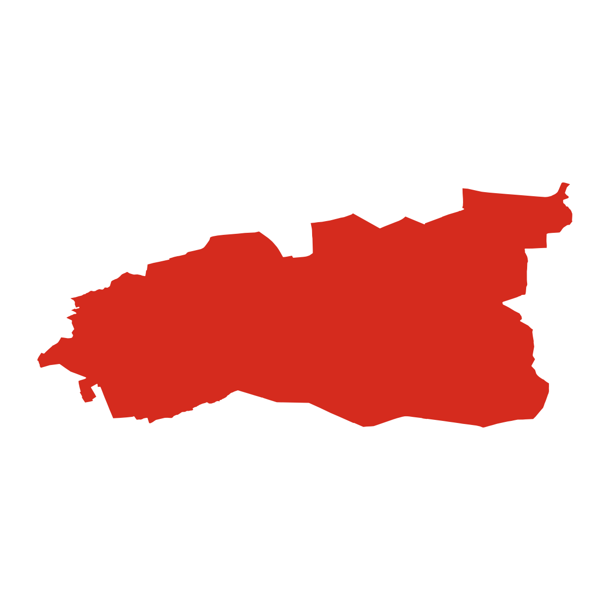 Staňkovice boundary map