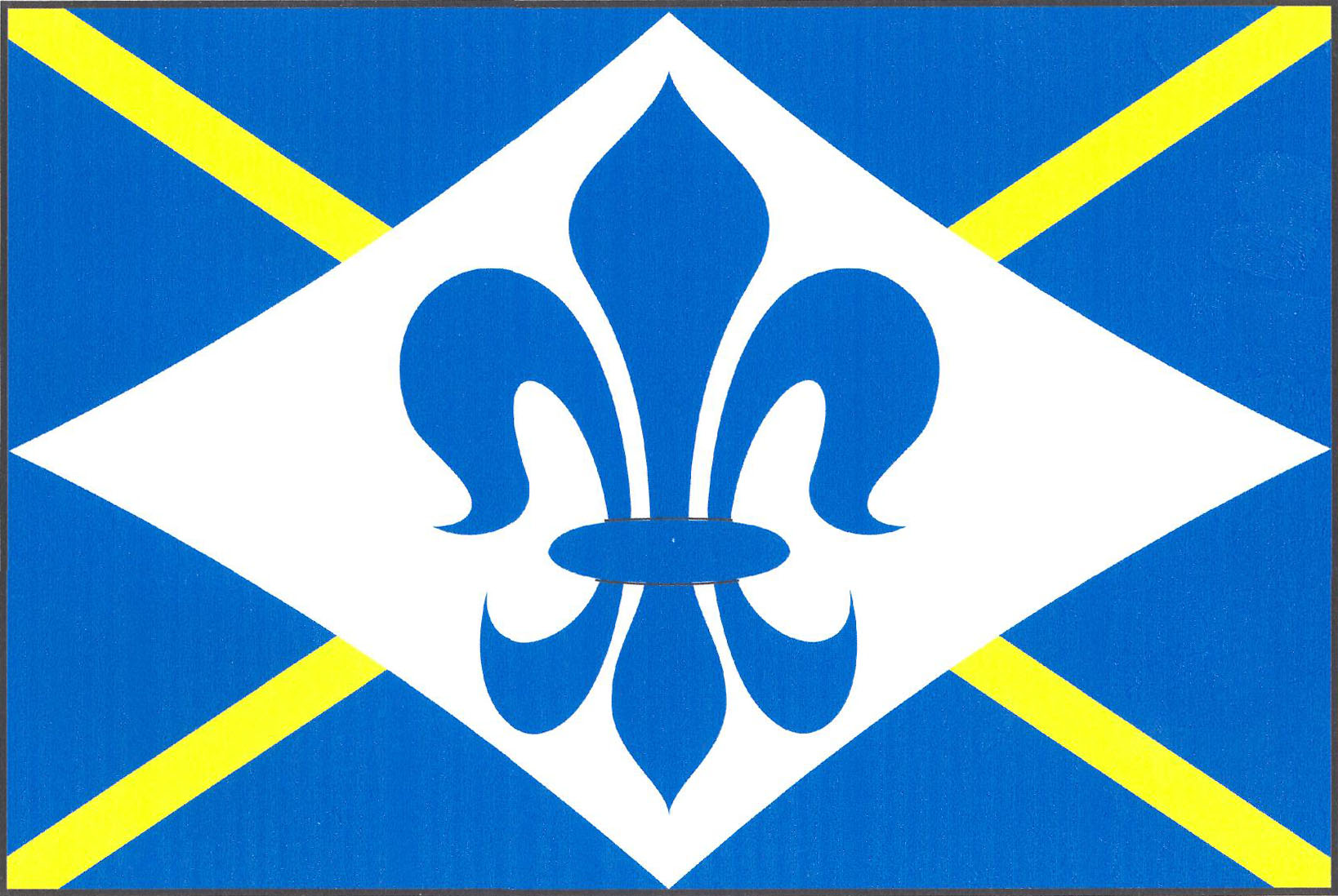 Flag of Stanoviště, South Moravian Region