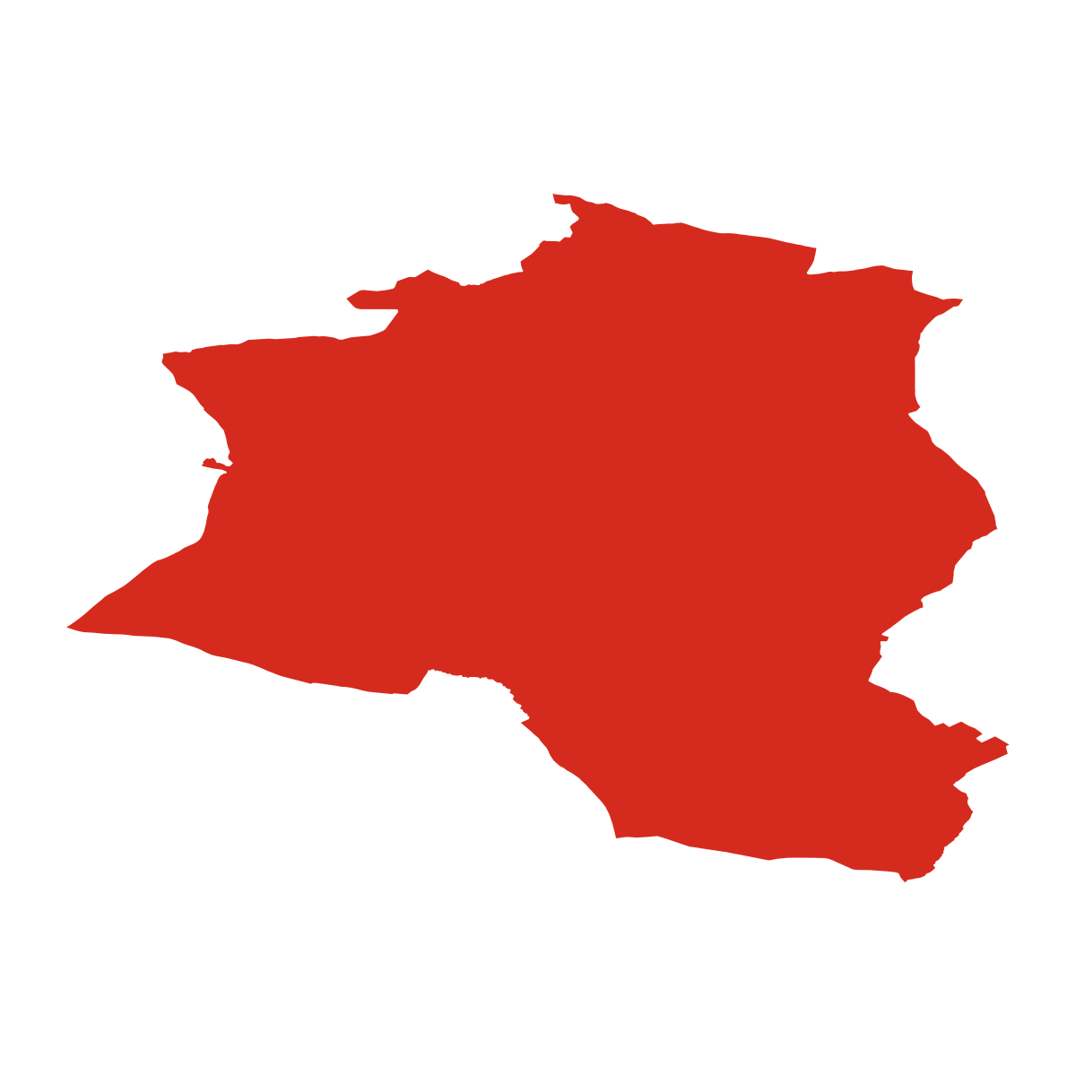 Stará Libavá boundary map