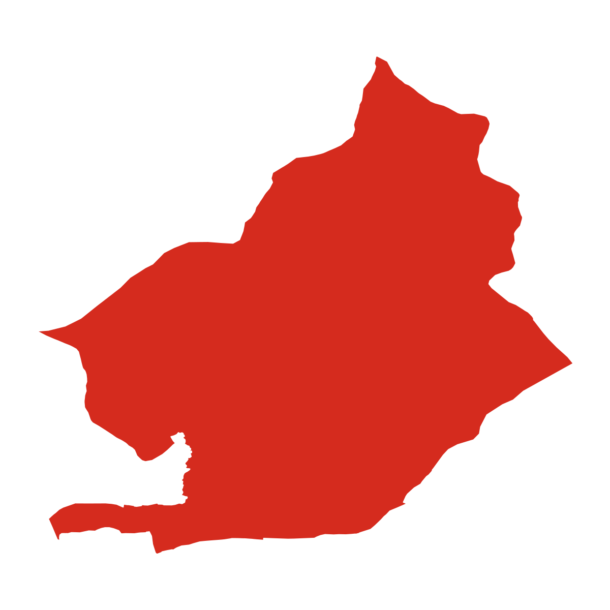 Staré Hutě boundary map