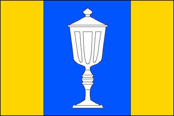 Flag of Staré Hutě, Zlín Region