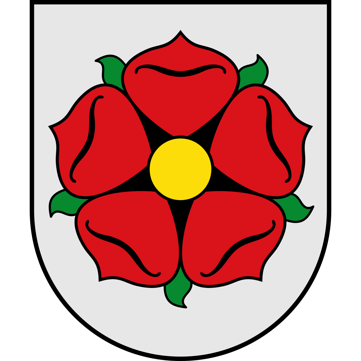 Coat of arms of Staré Hutě, South Bohemian Region