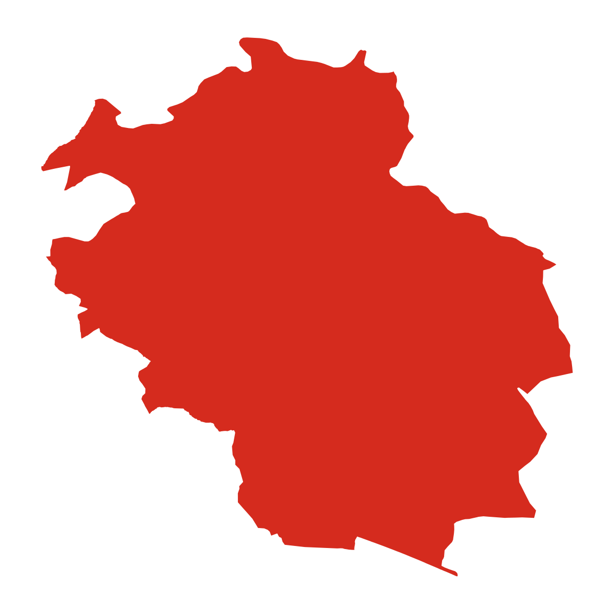 Hranice obce Staré Srní